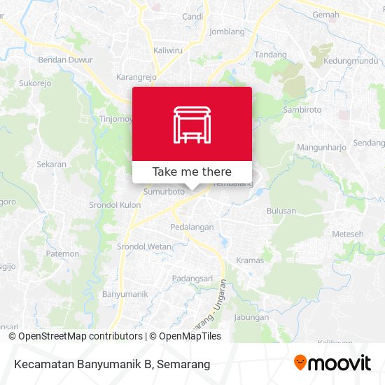 Kecamatan Banyumanik B map