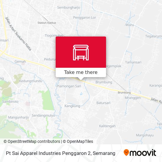 Pt Sai Apparel Industries Penggaron 2 map