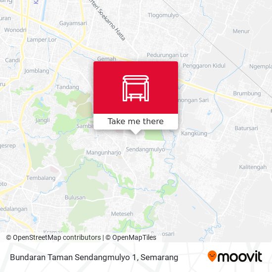 Bundaran Taman Sendangmulyo 1 map