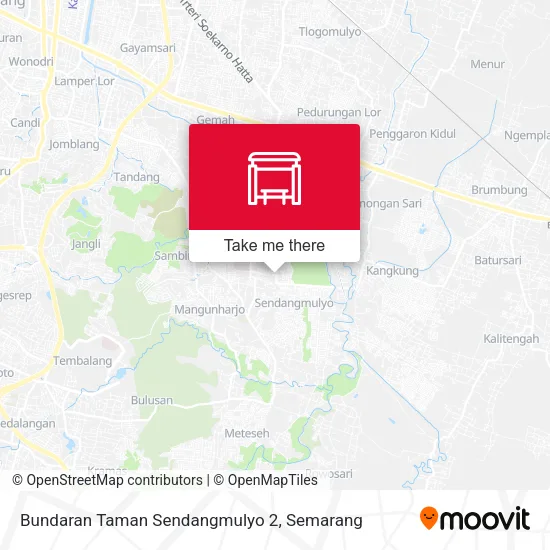 Bundaran Taman Sendangmulyo 2 map
