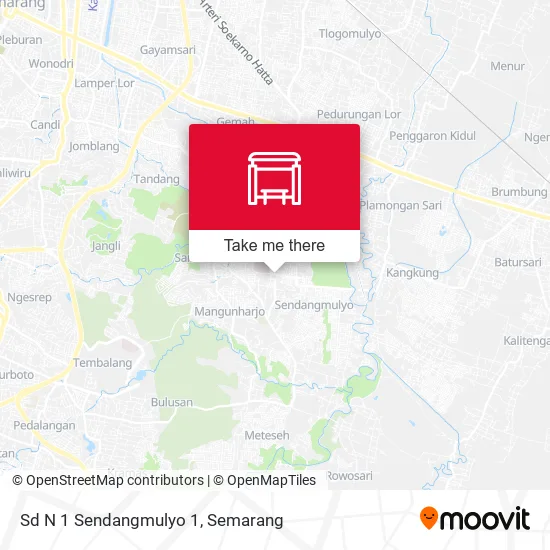 Sd N 1 Sendangmulyo 1 map