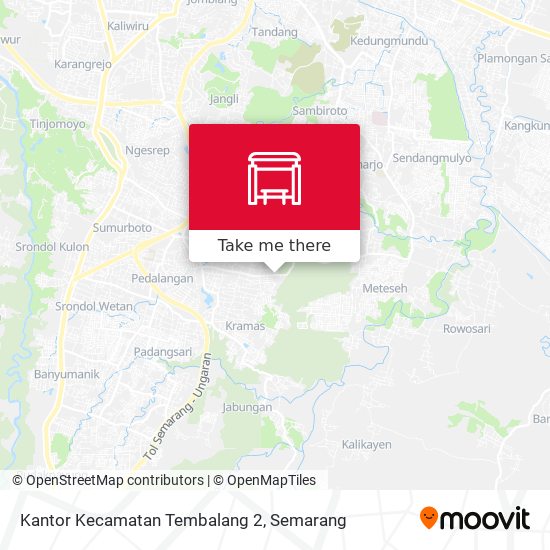 Kantor Kecamatan Tembalang 2 map