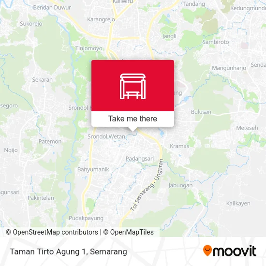 Taman Tirto Agung 1 map