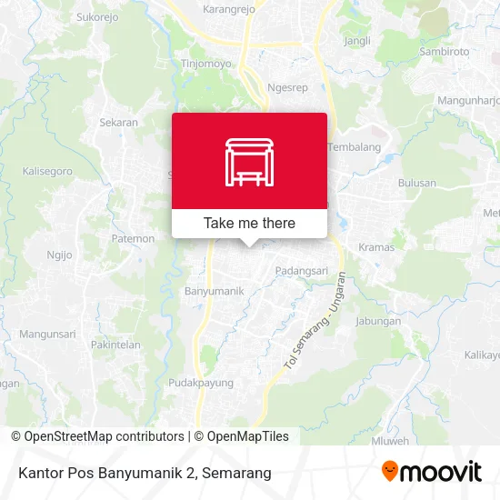 Kantor Pos Banyumanik 2 map