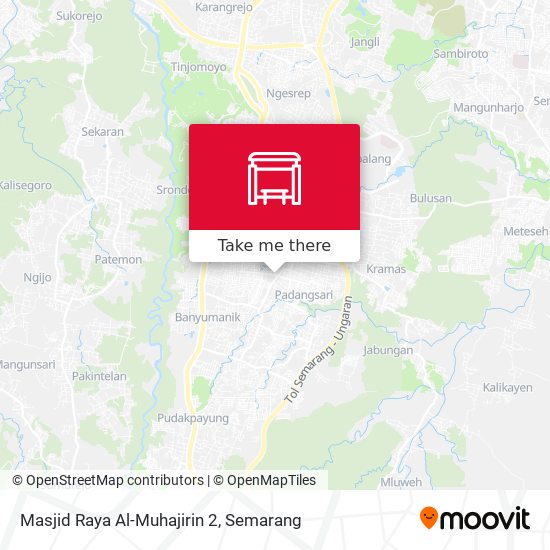 Masjid Raya Al-Muhajirin 2 map