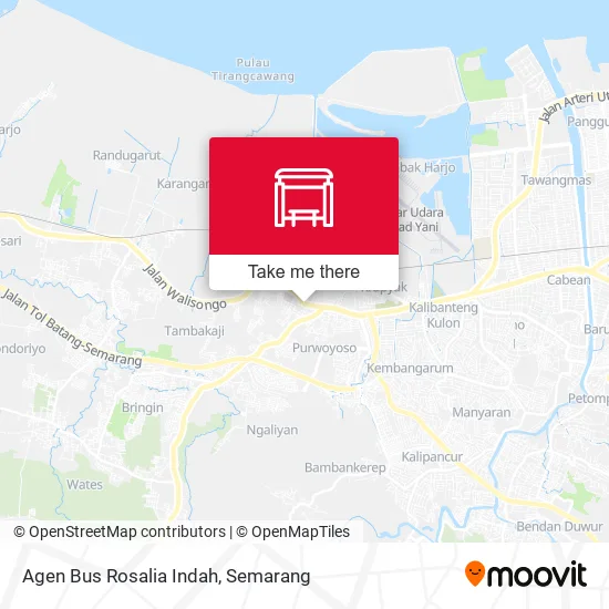 Agen Bus Rosalia Indah map