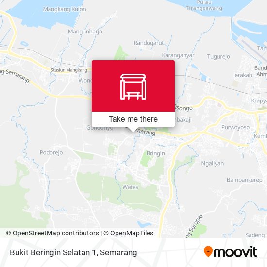 Bukit Beringin Selatan 1 map