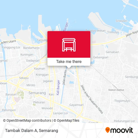 Tambak Dalam A map