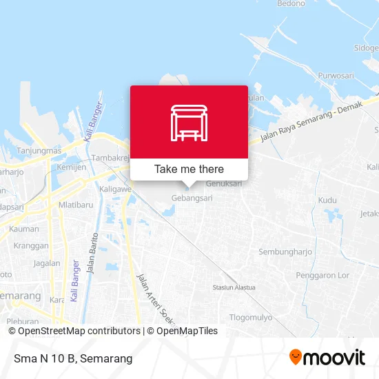 Sma N 10 B map