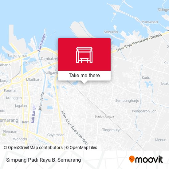 Simpang Padi Raya B map