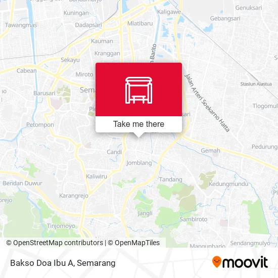 Bakso Doa Ibu A map