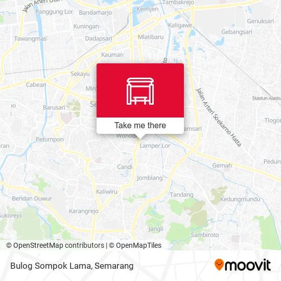 Bulog Sompok Lama map
