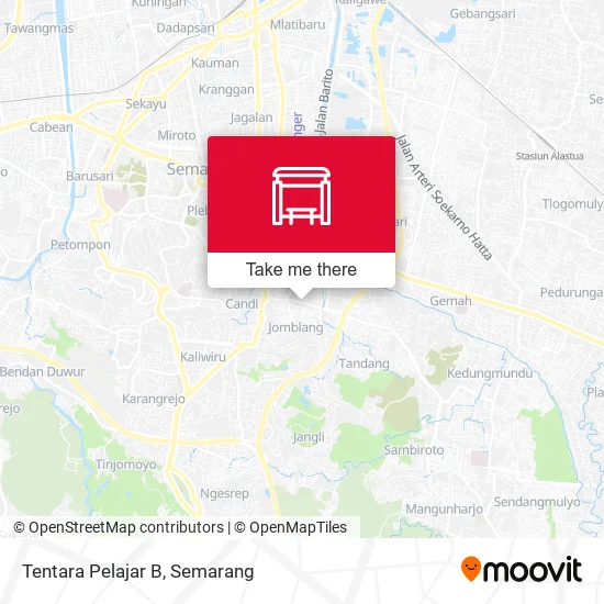 Tentara Pelajar B map