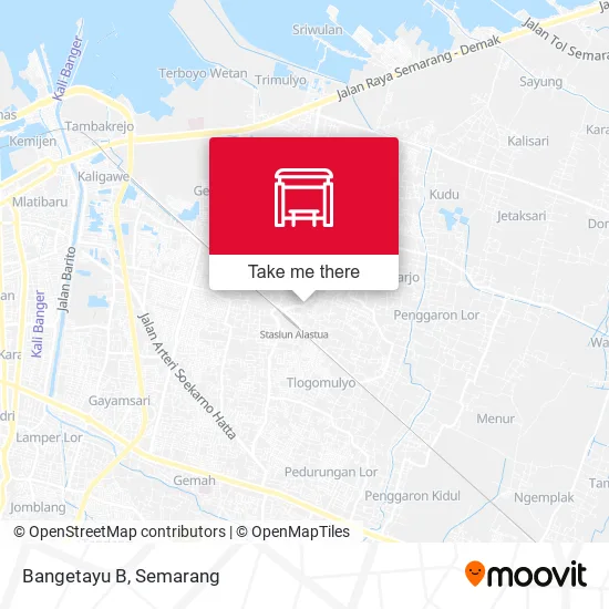 Bangetayu B map