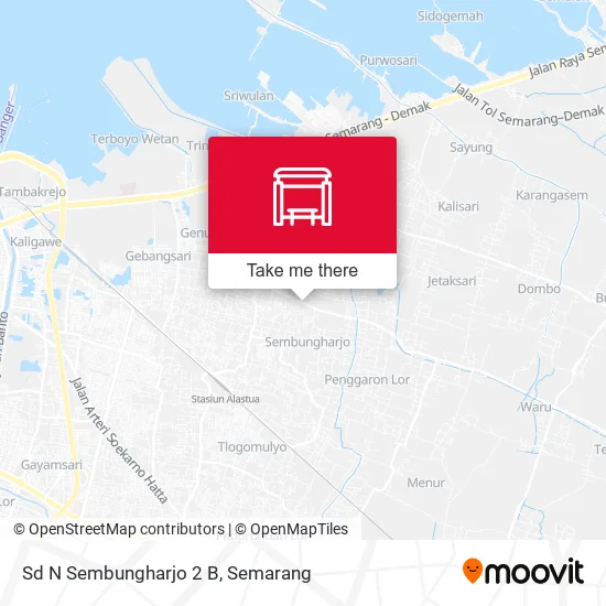 Sd N Sembungharjo 2 B map