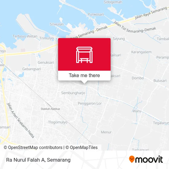 Ra Nurul Falah A map