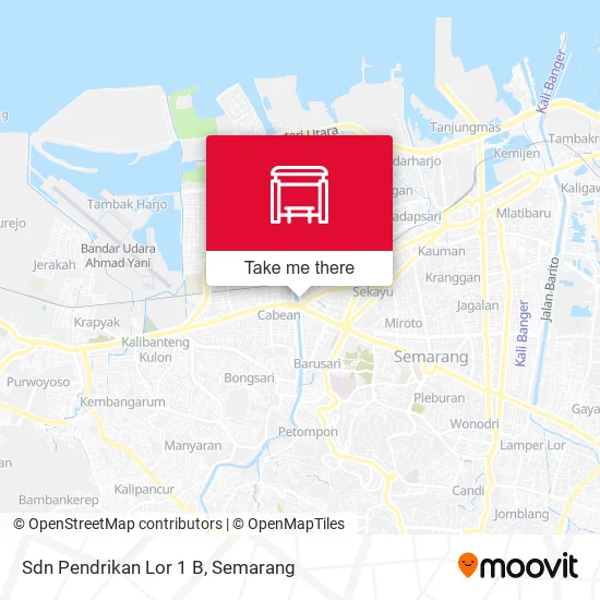 Sdn Pendrikan Lor 1 B map