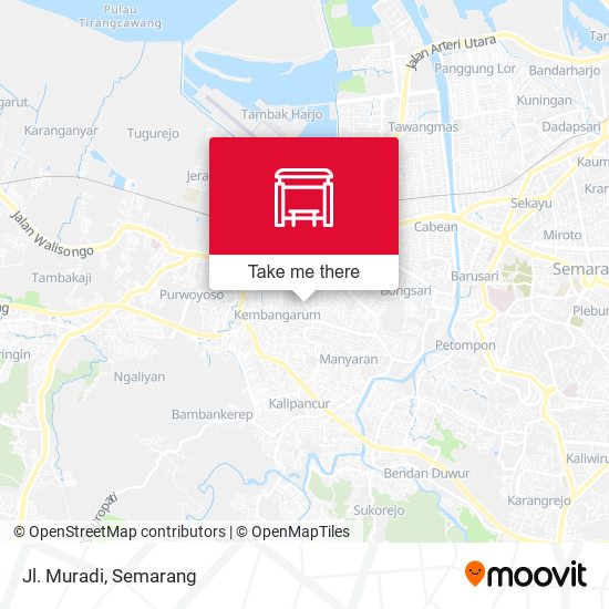 Jl. Muradi map