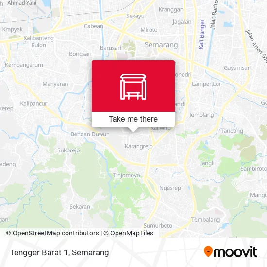 Tengger Barat 1 map