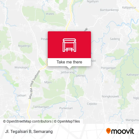 Jl. Tegalsari B map