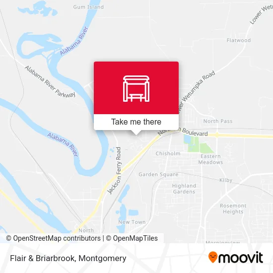 Flair & Briarbrook map
