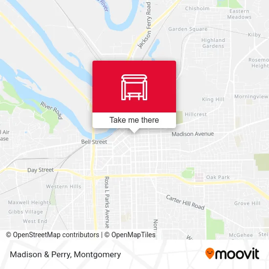 Mapa de Madison & Perry