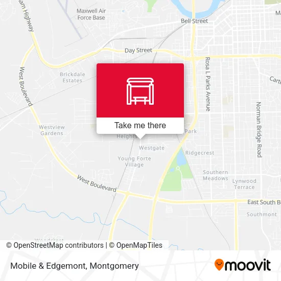 Mapa de Mobile & Edgemont
