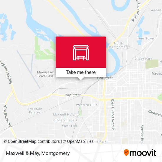 Maxwell & May map