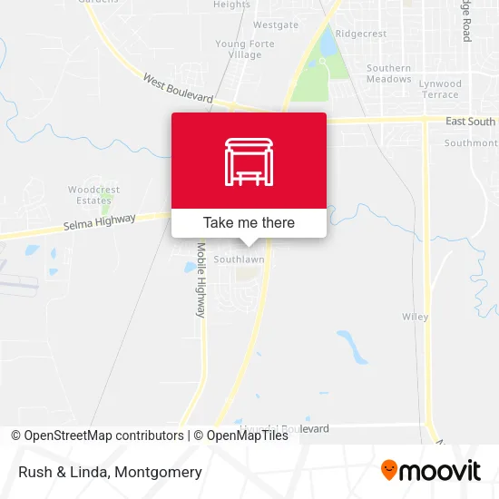 Rush & Linda map