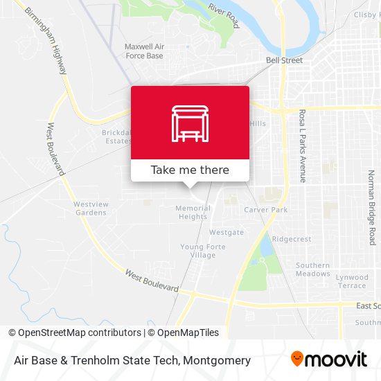 Air Base & Trenholm State Tech map
