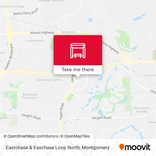 Mapa de Eastchase & Easchase Loop North