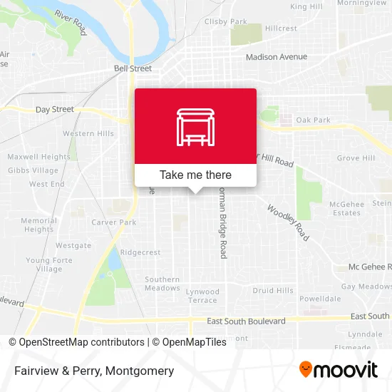 Fairview & Perry map
