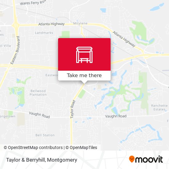 Taylor & Berryhill map