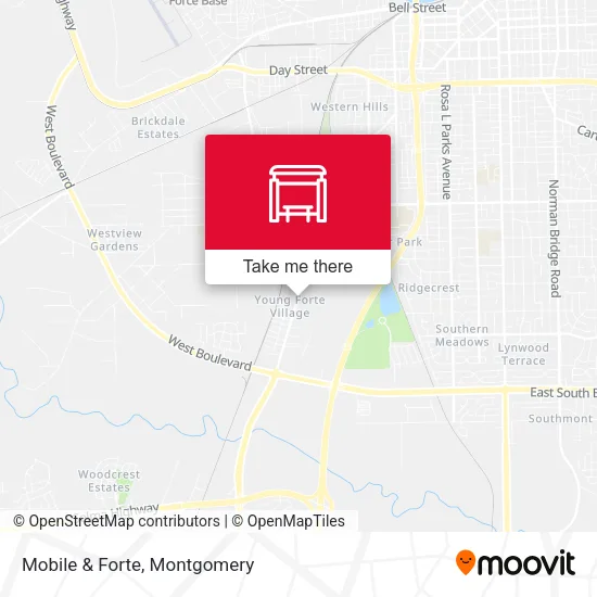 Mapa de Mobile & Forte
