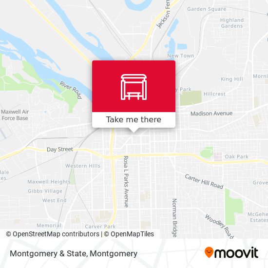 Montgomery & State map