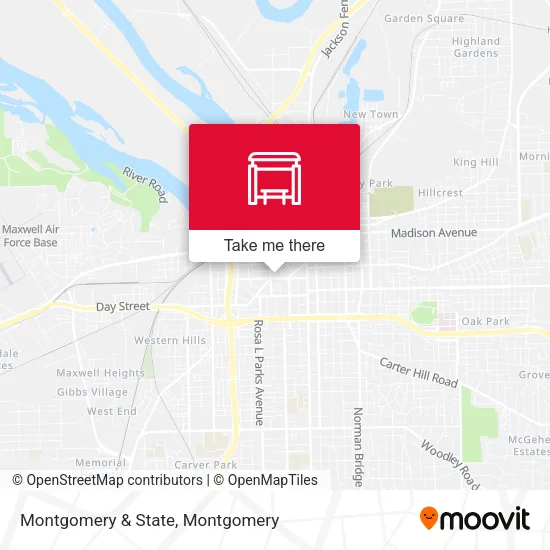 Mapa de Montgomery & State