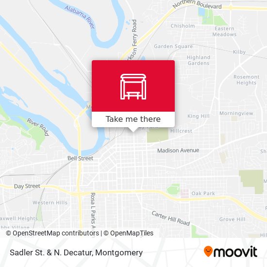 Mapa de Sadler St. & N. Decatur