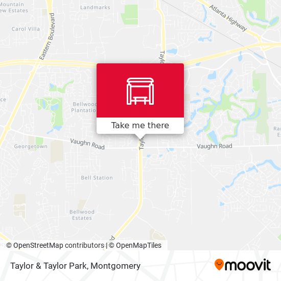 Taylor & Taylor Park map