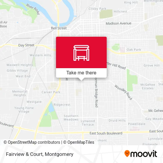 Fairview & Court map