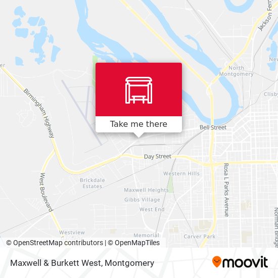 Mapa de Maxwell & Burkett West