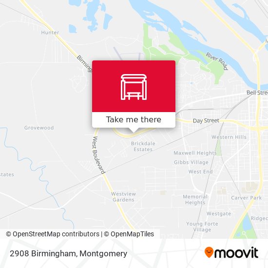 Mapa de 2908 Birmingham