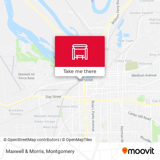 Maxwell & Morris map