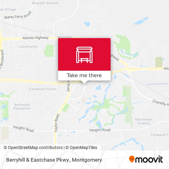 Berryhill & Eastchase Pkwy. map