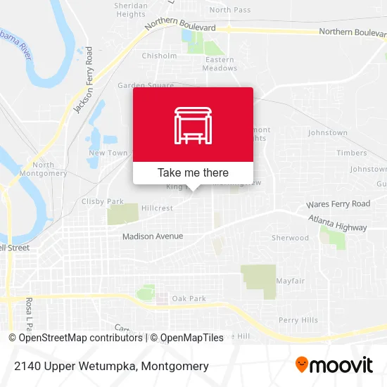 Mapa de 2140 Upper Wetumpka