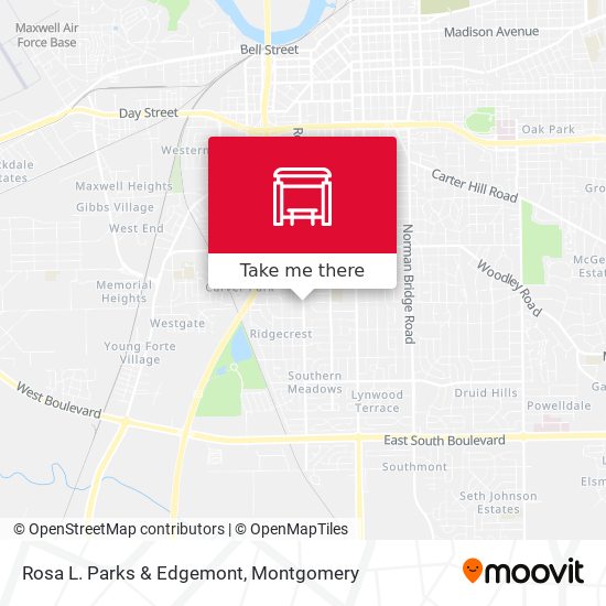 Rosa L. Parks & Edgemont map