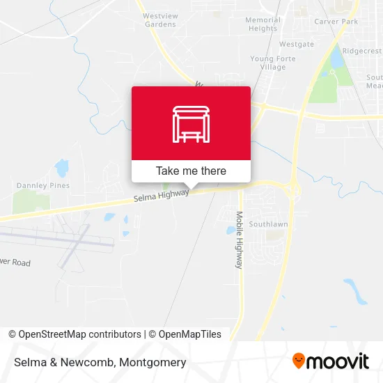 Mapa de Selma & Newcomb