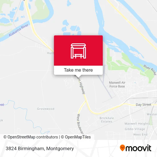 3824 Birmingham map