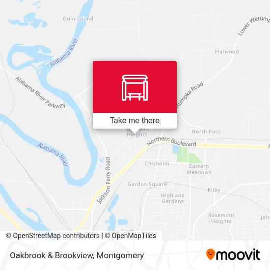 Mapa de Oakbrook & Brookview