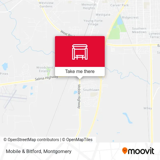 Mapa de Mobile & Bitford