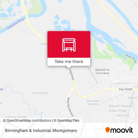 Mapa de Birmingham & Industrial